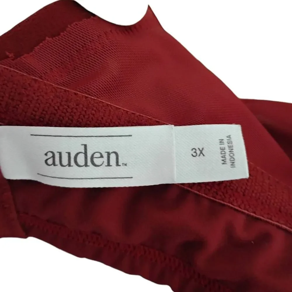 Auden‎ Plus Size Burgundy Lace Bra Size 3X